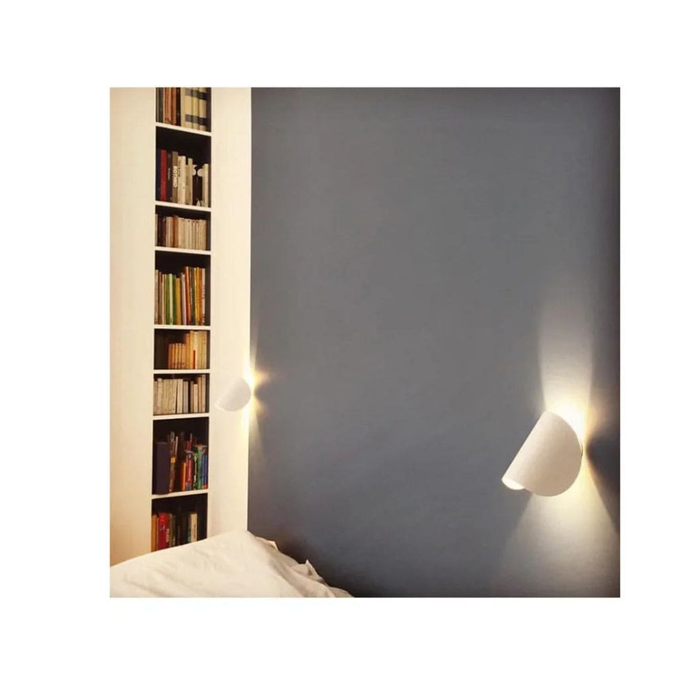 Luz de pared creativa rotativa de Makaron LED