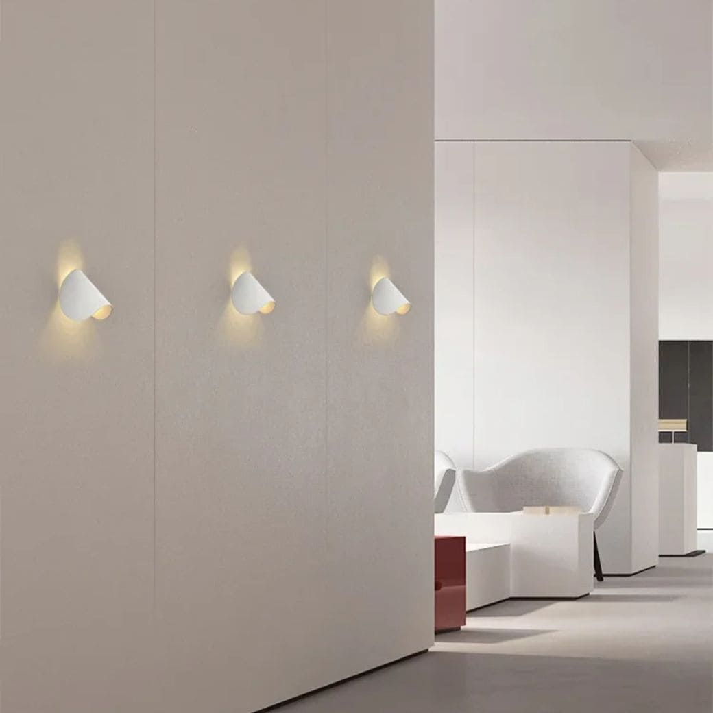 Luz de pared creativa rotativa de Makaron LED