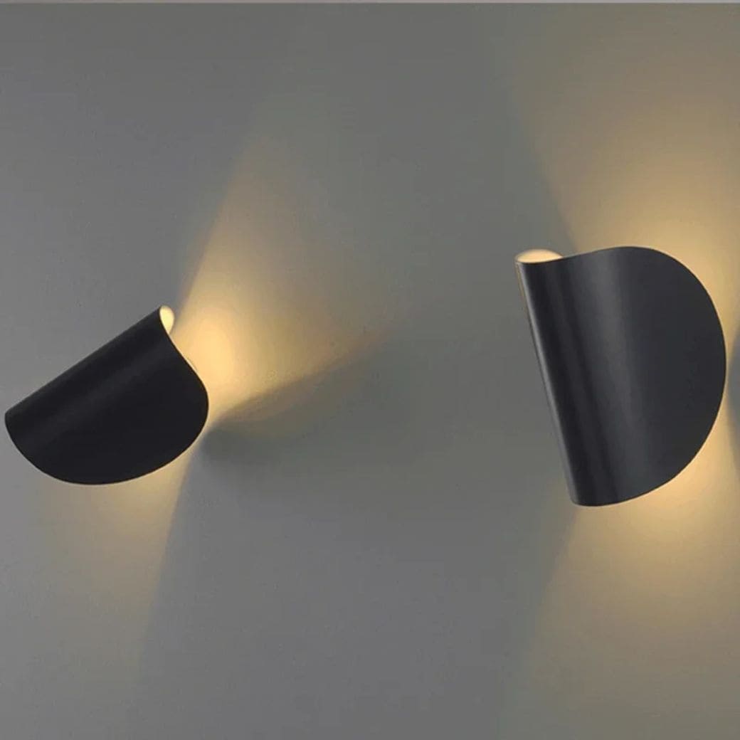 Luz de pared creativa rotativa de Makaron LED