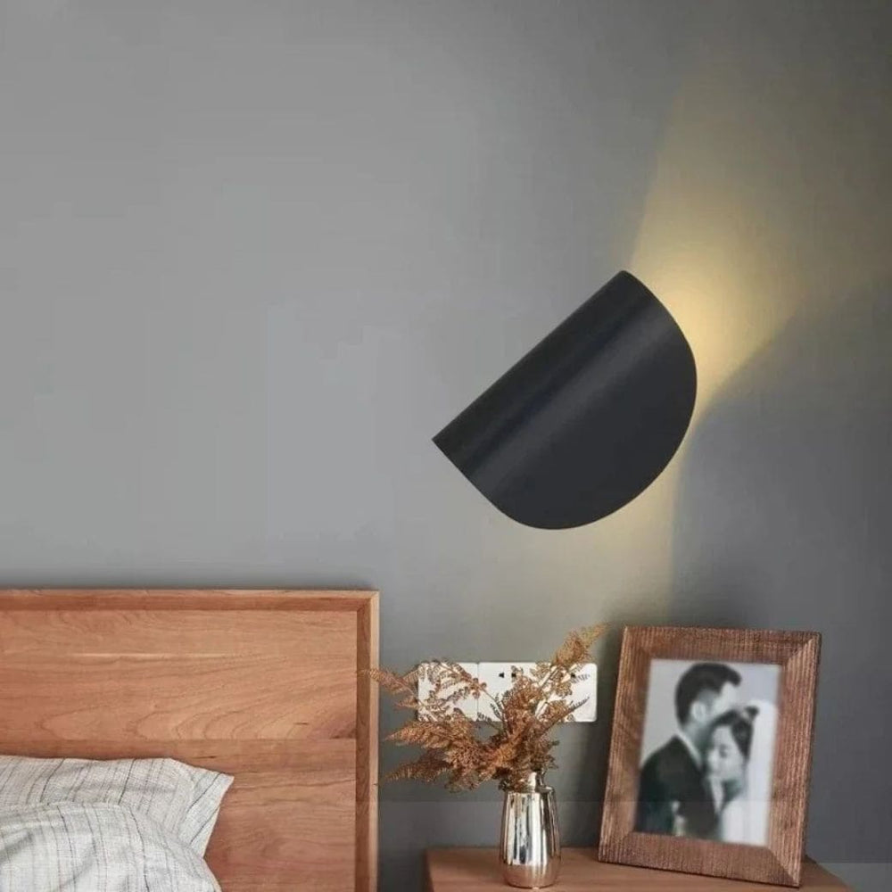 Luz de pared creativa rotativa de Makaron LED