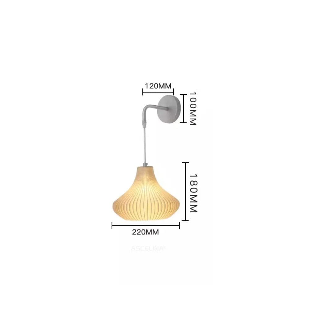 Luz de pared nórdica moderna y minimalista