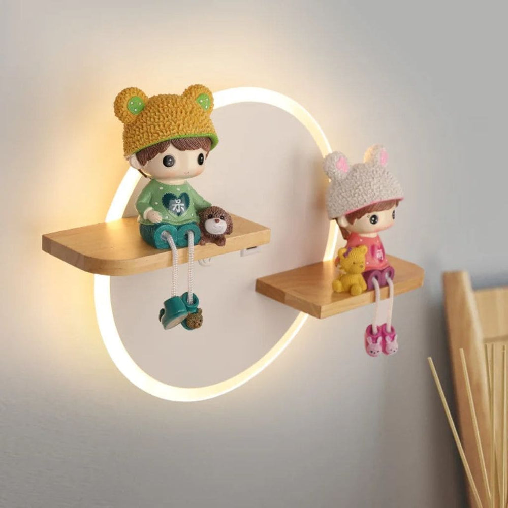 Lámpara de pared nórdica para niños