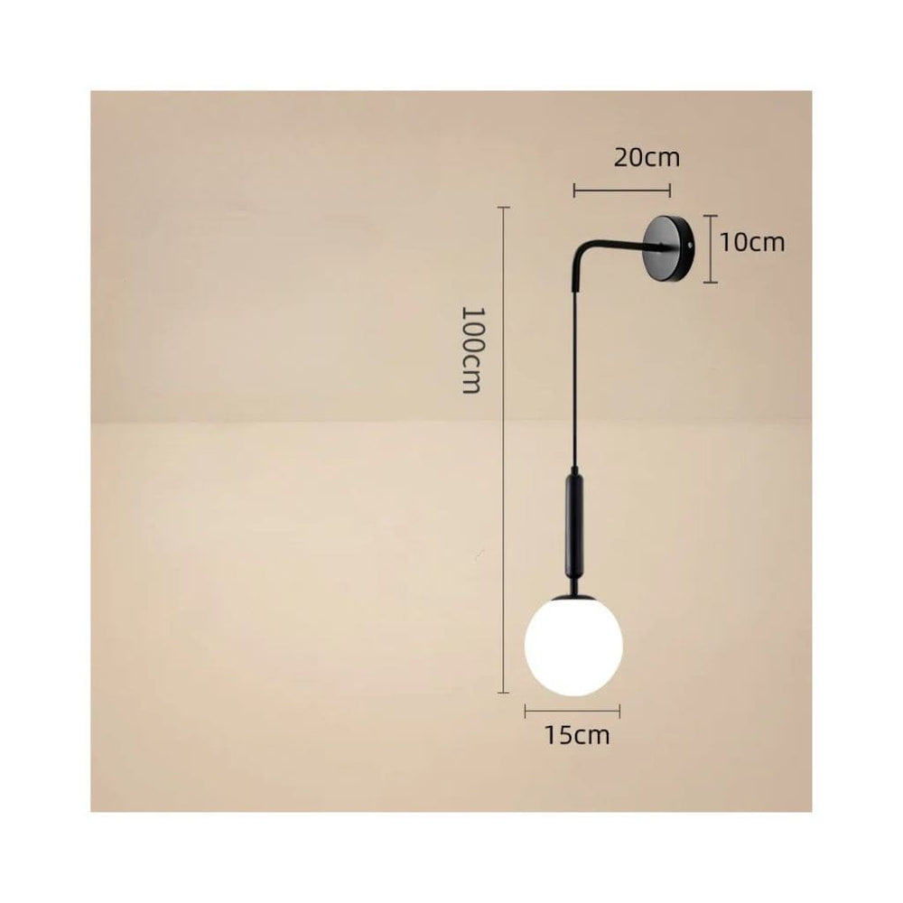 Luz de pared LED nórdica contemporánea