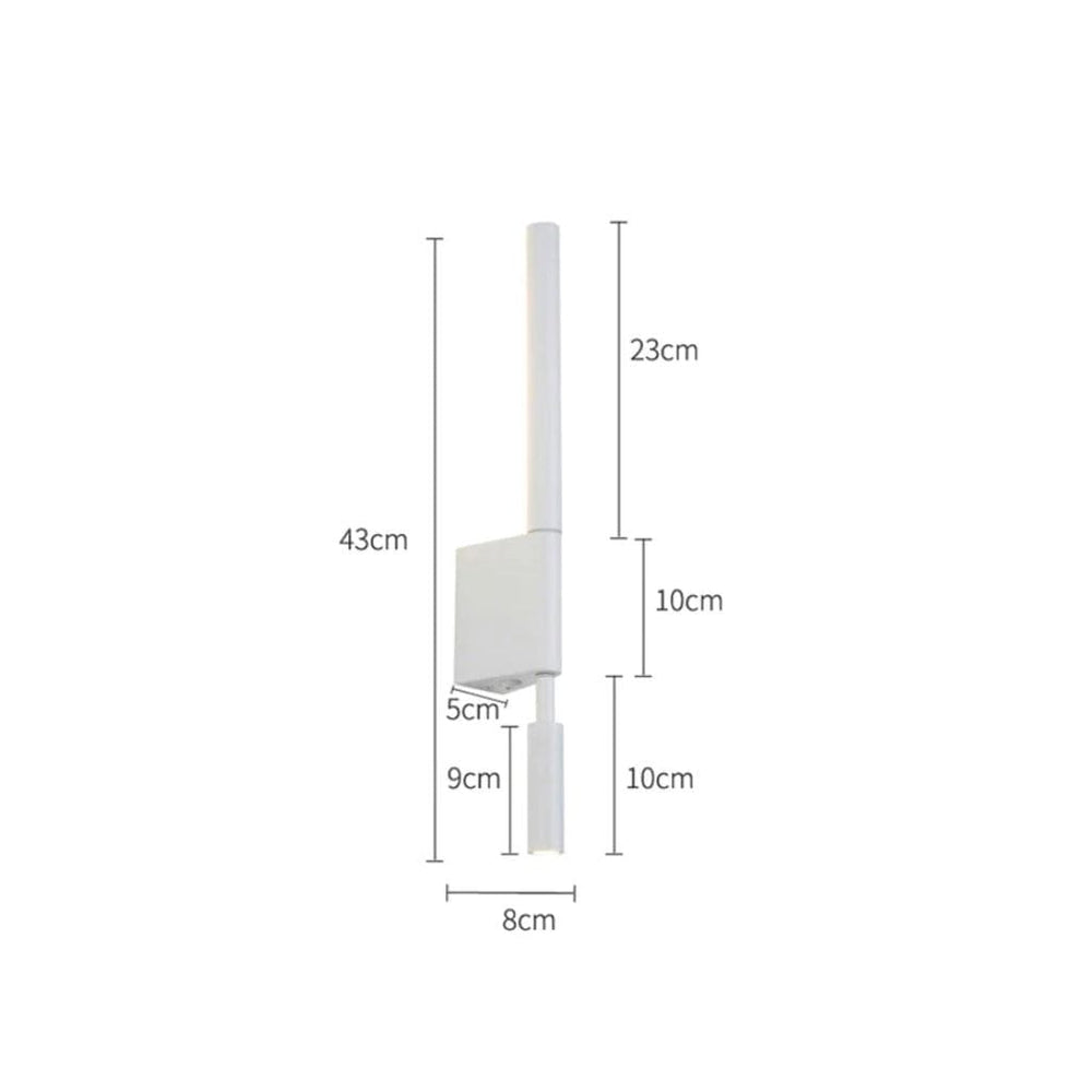 Luz de pared de lectura LED moderna