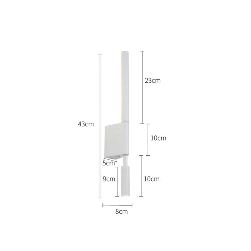 Luz de pared de lectura LED moderna