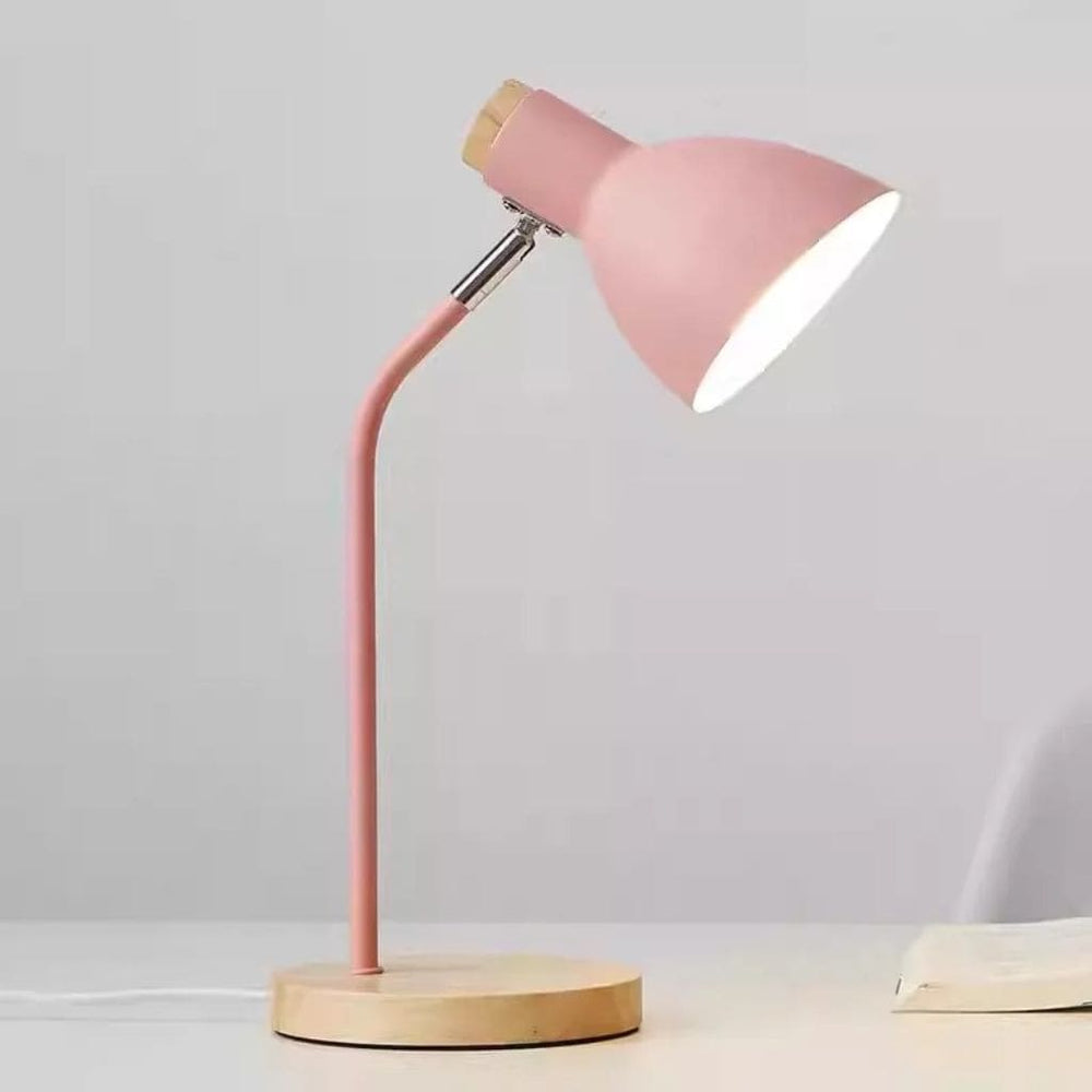 Lámpara de mesa LED nórdica macarrón