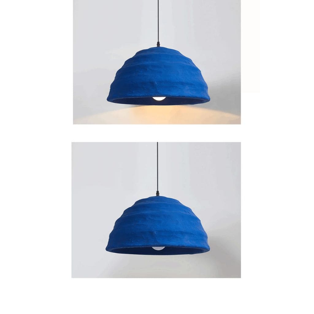 Luz de estilo japonés de Wabi Sabi en Klein Blue