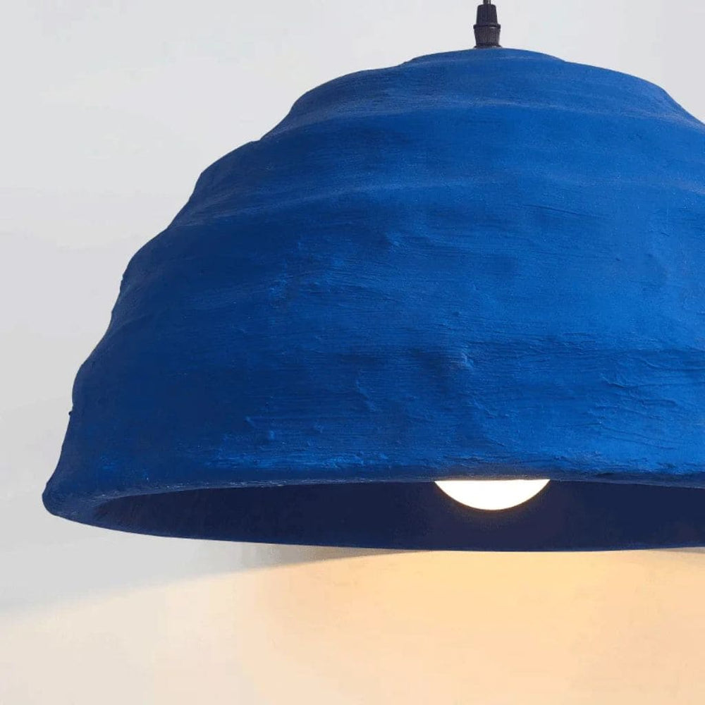 Luz de estilo japonés de Wabi Sabi en Klein Blue