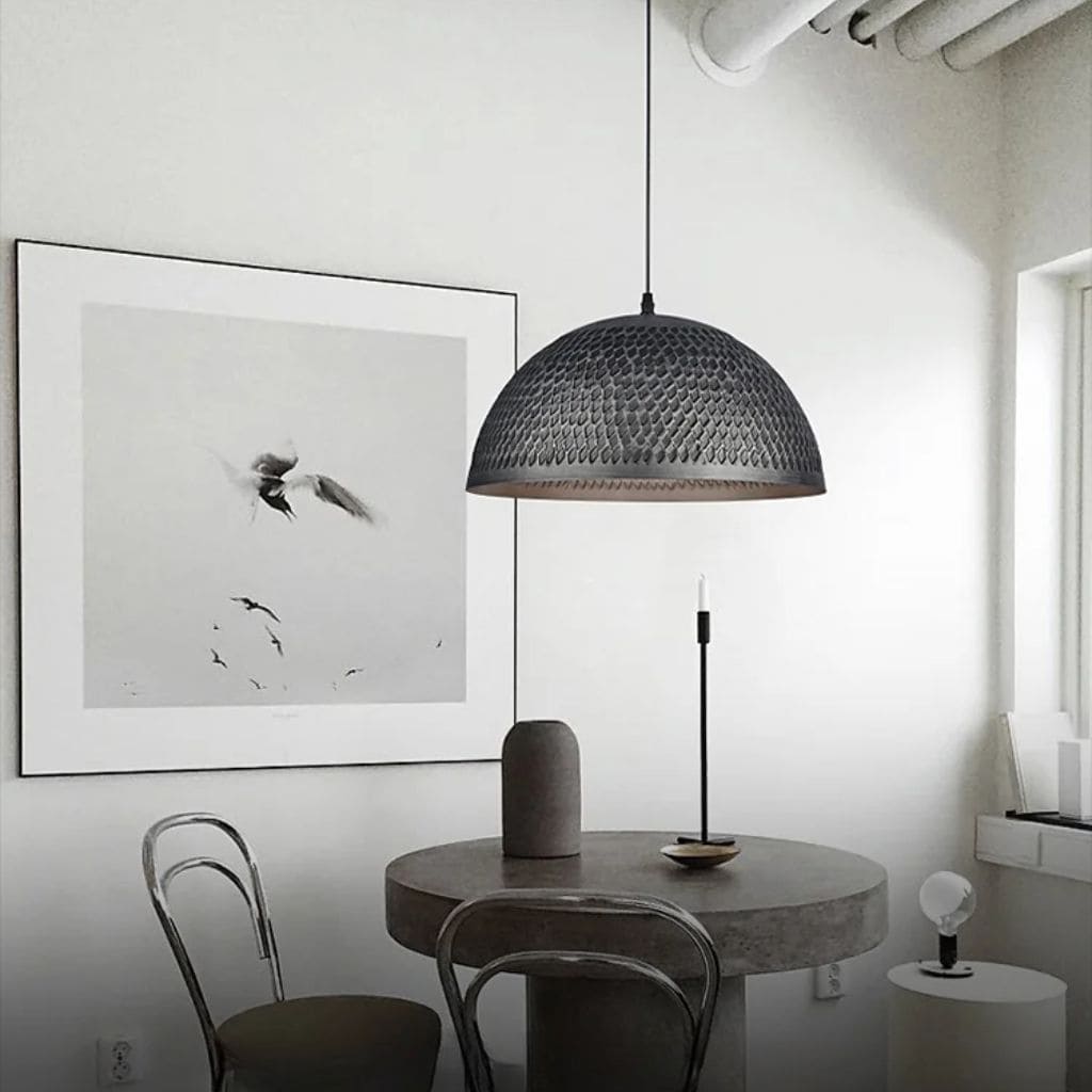 Retro Industrial Grey American Spended Light Suspended Light