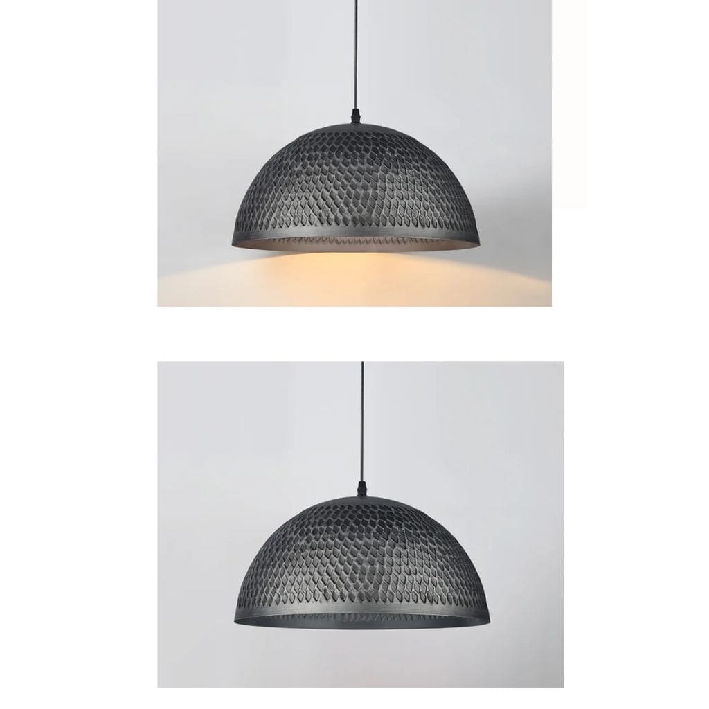 Retro Industrial Grey American Spended Light Suspended Light