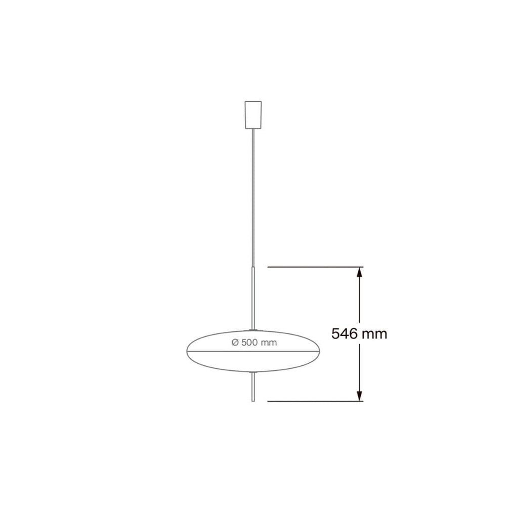 Holging Chandelier Ovnis LED Italian Diseño