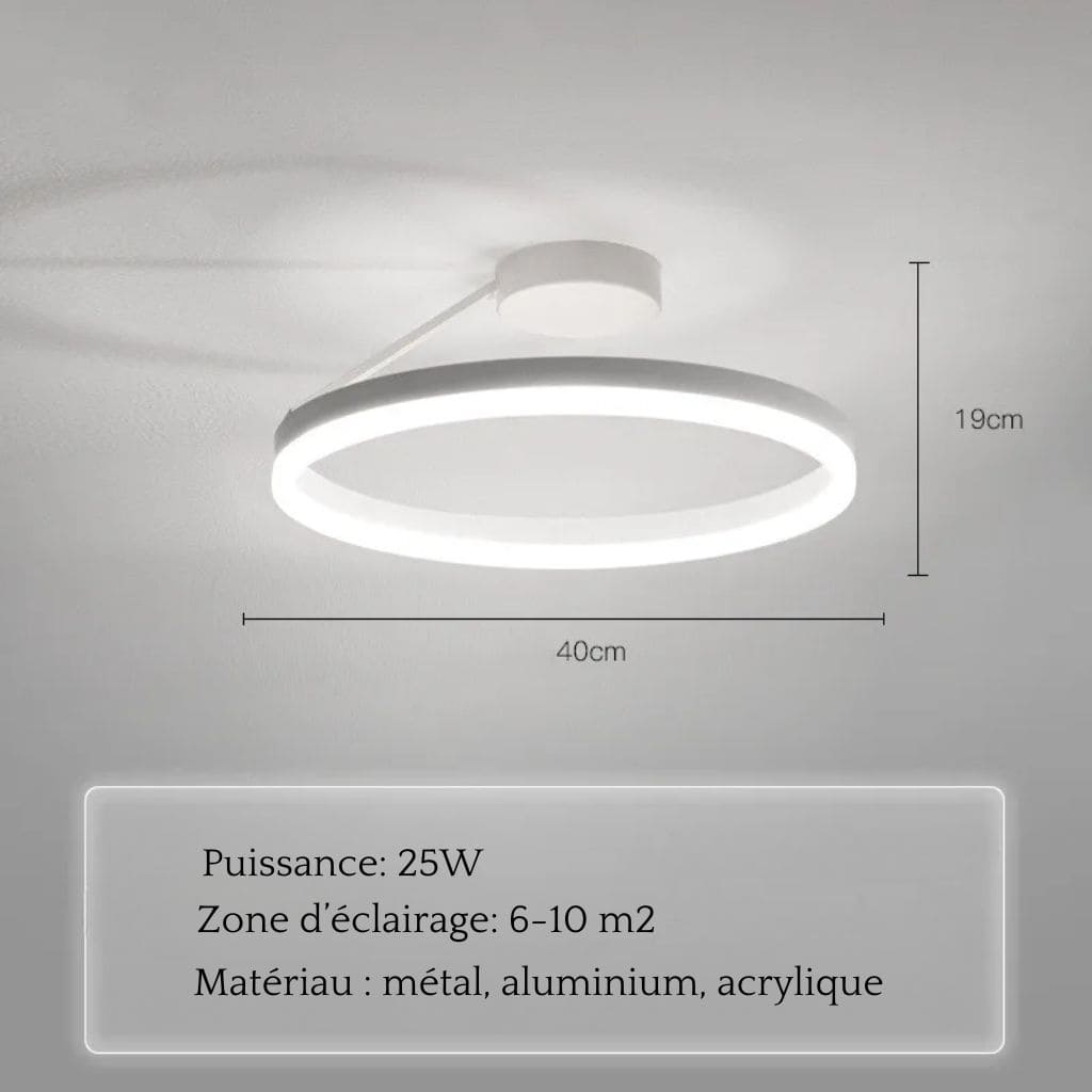 Luz de techo LED minimalista