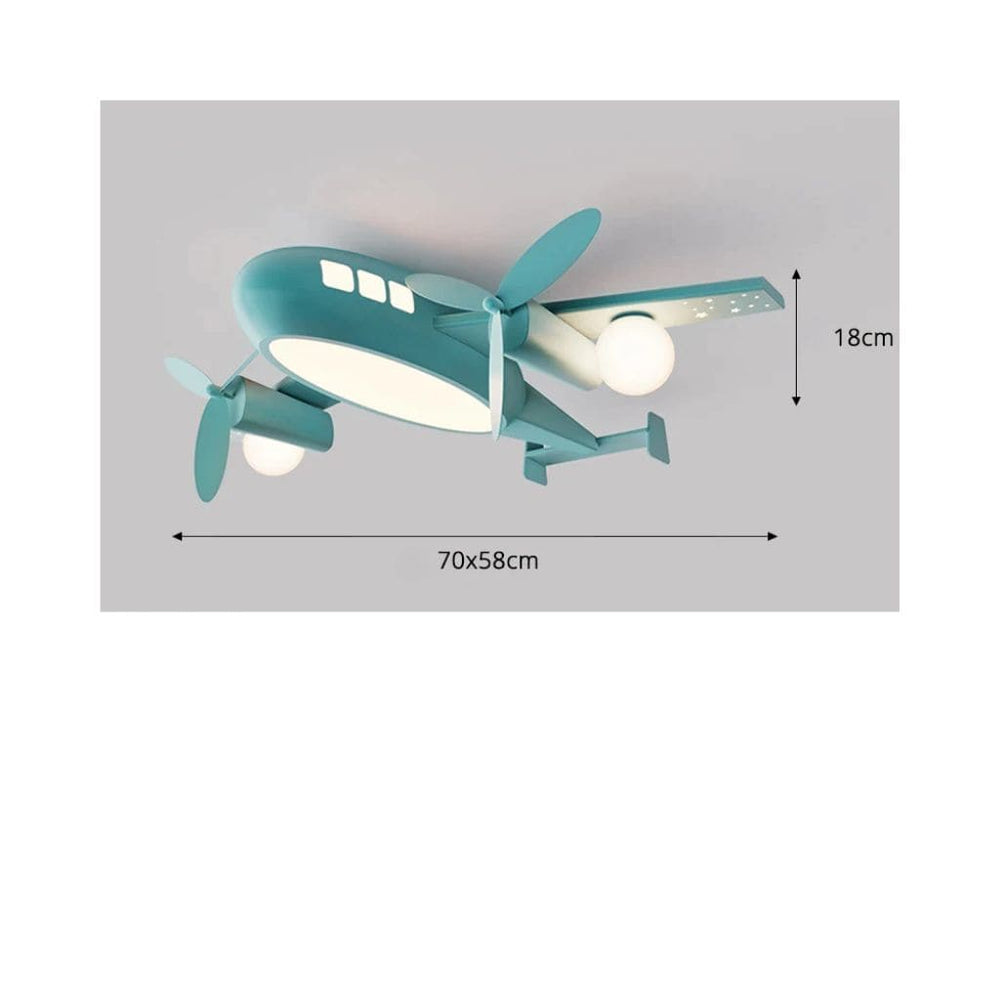 Modelo de plano creativo de lámpara de techo LED