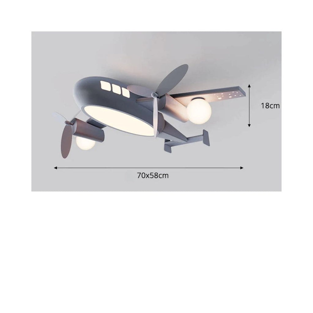 Modelo de plano creativo de lámpara de techo LED