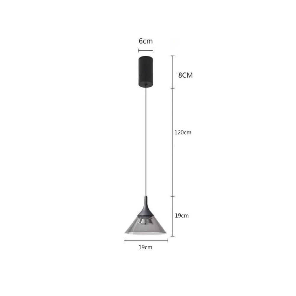 Suspensión LED nórdica de lujo