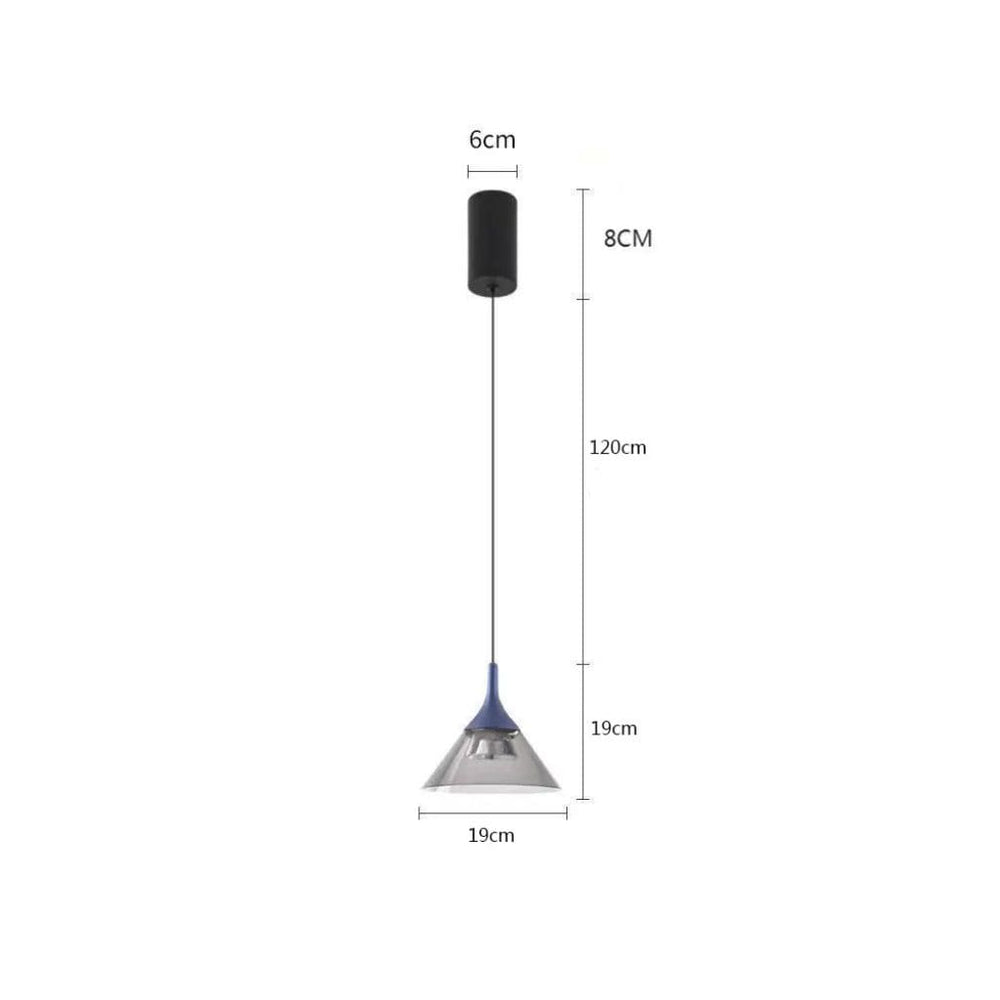 Suspensión LED nórdica de lujo