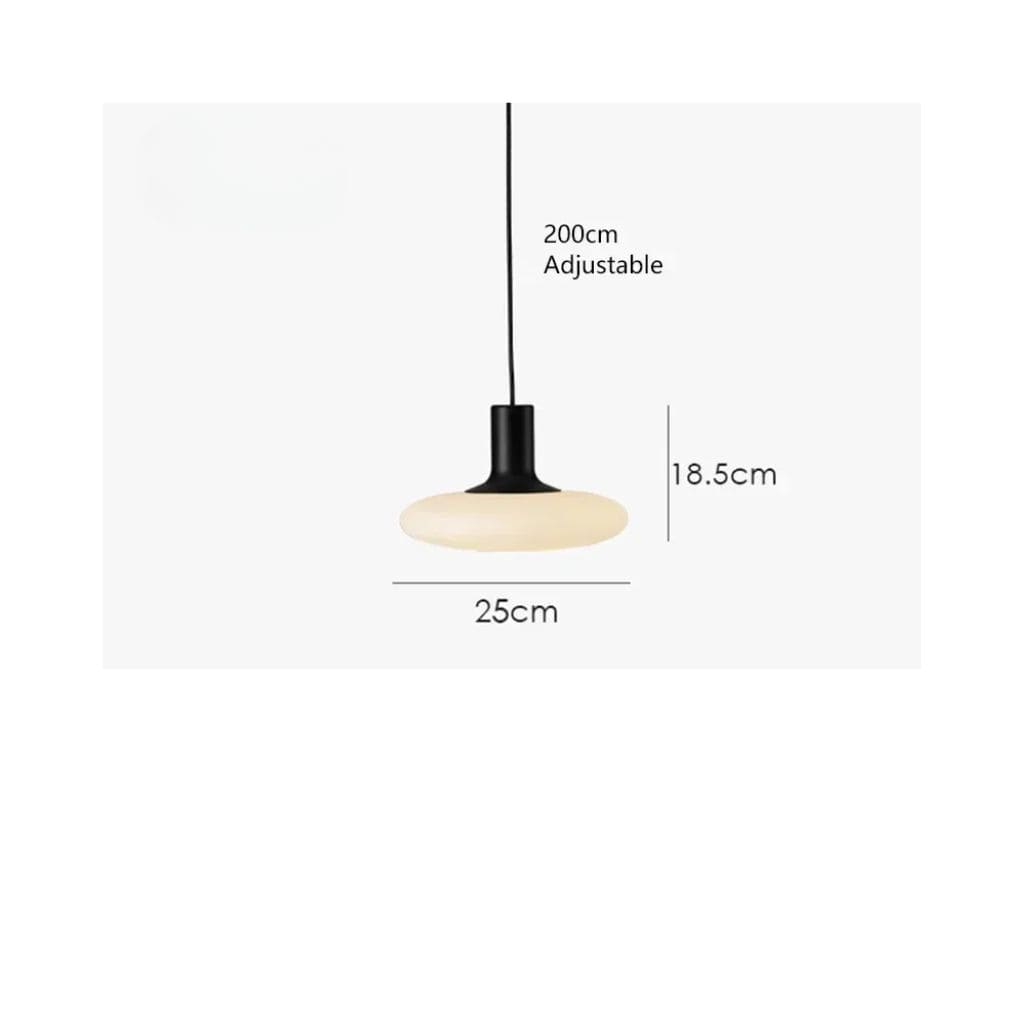 Suspensión minimalista elegante y atemporal