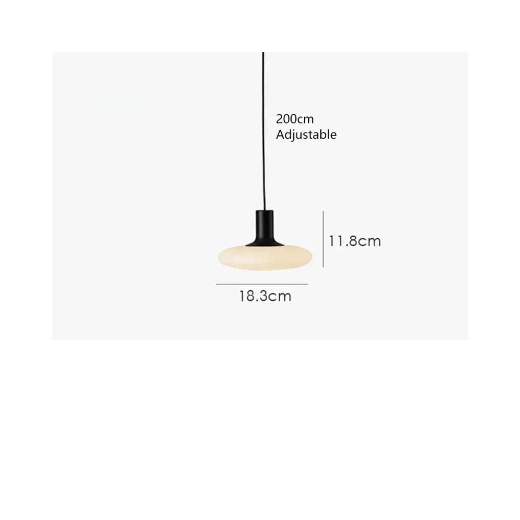 Suspensión minimalista elegante y atemporal